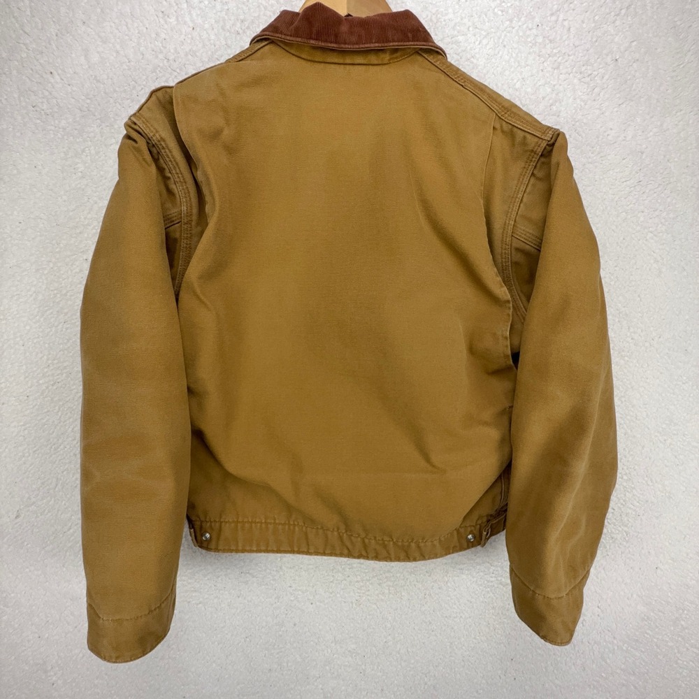 Carhartt Detroit Jacket Blanket Lined Mens Large 42 J01 BRN‎ Brown - Picture 3 of 16